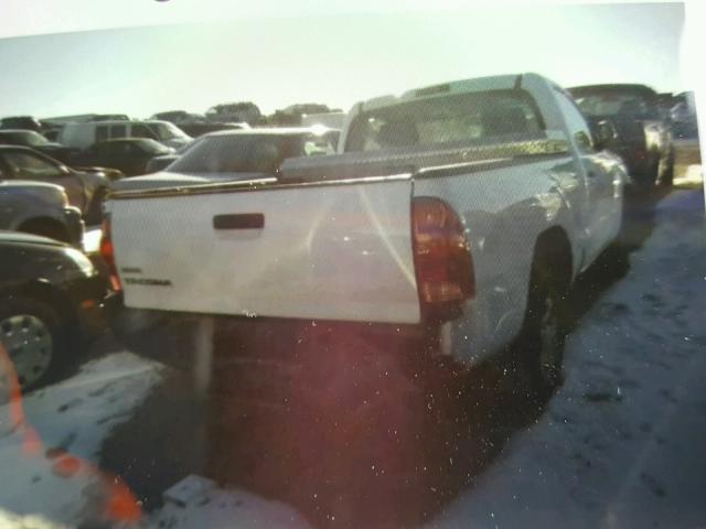 5TFNX4CN9DX029204 - 2013 TOYOTA TACOMA WHITE photo 4