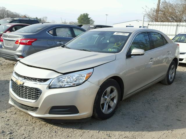 1G11C5SL8EF115572 - 2014 CHEVROLET MALIBU 1LT BEIGE photo 2