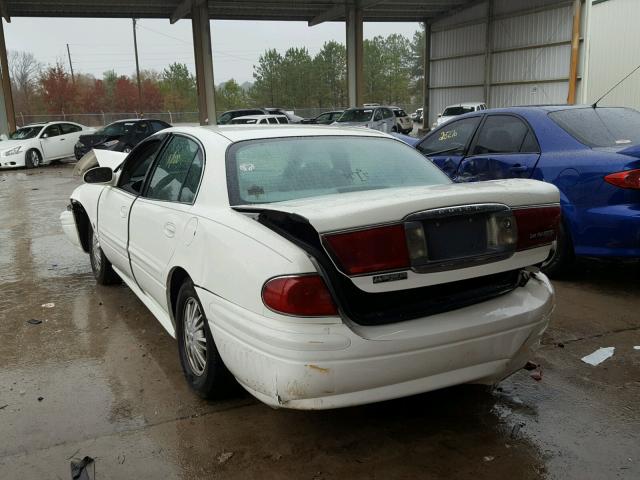 1G4HP52K234139498 - 2003 BUICK LESABRE CU WHITE photo 3