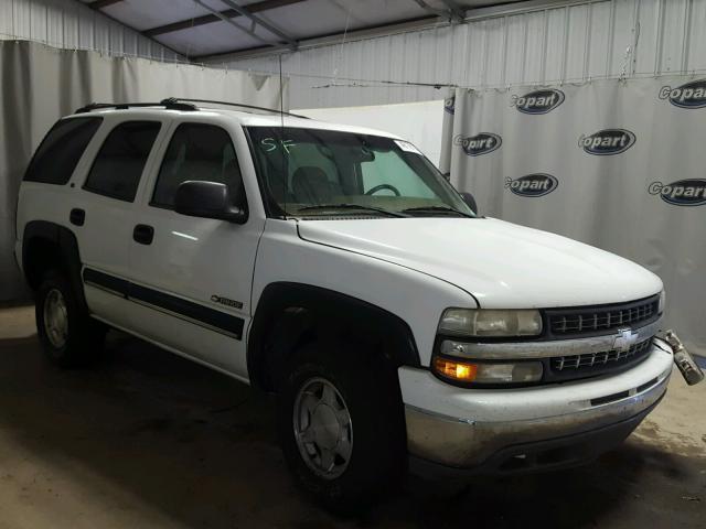 1GNEC13T1YJ164041 - 2000 CHEVROLET TAHOE C150 WHITE photo 1