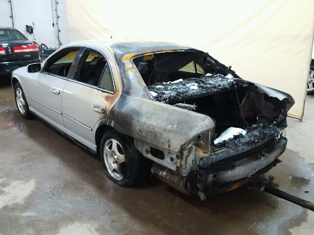 1LNHM87A1YY932138 - 2000 LINCOLN LS Gümüş foto 3