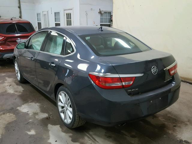 1G4PR5SK5D4133878 - 2013 BUICK VERANO CON BLUE photo 3