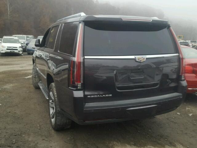 1GYS4MKJXFR664492 - 2015 CADILLAC ESCALADE L GRAY photo 3