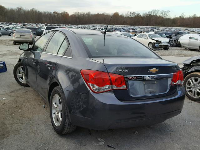 1G1PC5SB7D7206326 - 2013 CHEVROLET CRUZE LT GRAY photo 3