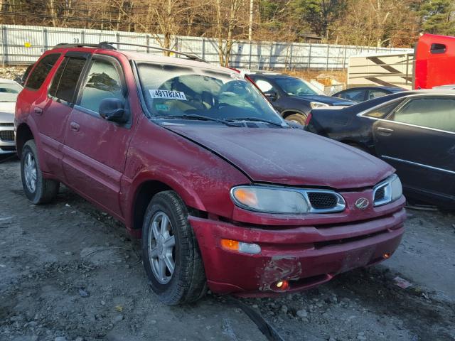 1GHDT13S922118352 - 2002 OLDSMOBILE BRAVADA RED photo 1