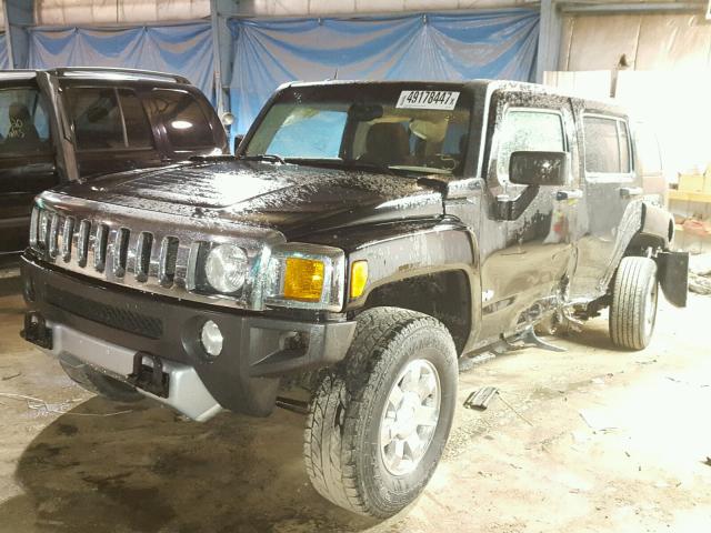 5GTEN33E988201658 - 2008 HUMMER H3 ADVENTU BLACK photo 2