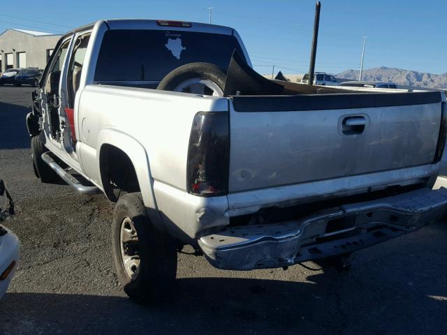 1GCHK23D07F147482 - 2007 CHEVROLET SILVERADO SILVER photo 3