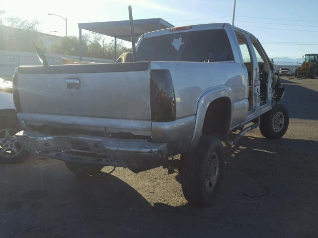 1GCHK23D07F147482 - 2007 CHEVROLET SILVERADO SILVER photo 4