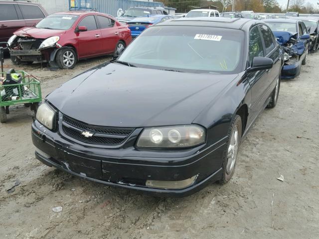 2G1WP551849367284 - 2004 CHEVROLET IMPALA SS BLACK photo 2