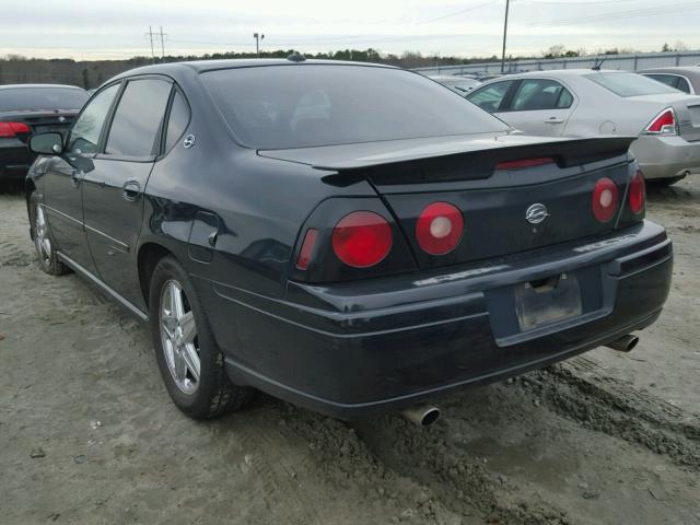 2G1WP551849367284 - 2004 CHEVROLET IMPALA SS BLACK photo 3