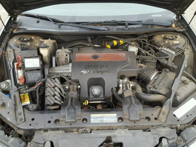 2G1WP551849367284 - 2004 CHEVROLET IMPALA SS BLACK photo 7