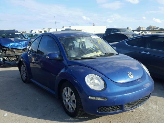 3VWPW31C88M513803 - 2008 VOLKSWAGEN NEW BEETLE BLUE photo 1