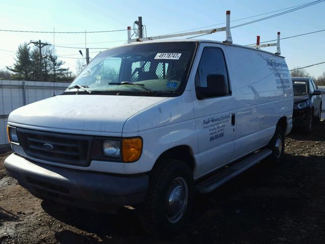 1FTNE24W76DA15372 - 2006 FORD ECONOLINE WHITE photo 2