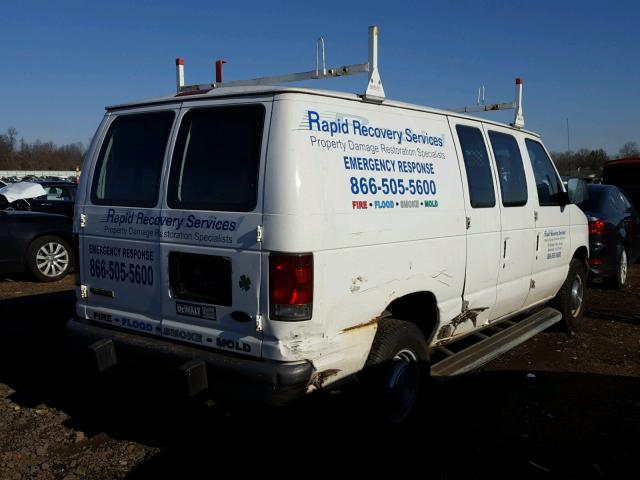 1FTNE24W76DA15372 - 2006 FORD ECONOLINE WHITE photo 4