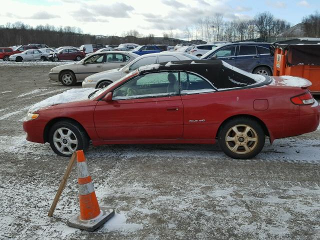 2T1FF28P81C506897 - 2001 TOYOTA CAMRY SOLA RED photo 9