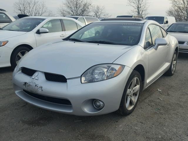 4A3AK24F66E037247 - 2006 MITSUBISHI ECLIPSE GS SILVER photo 2