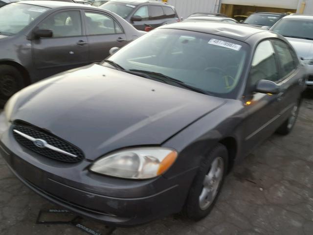 1FAFP53UX3G150037 - 2003 FORD TAURUS SE GRAY photo 2