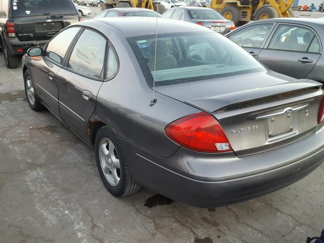 1FAFP53UX3G150037 - 2003 FORD TAURUS SE GRAY photo 3