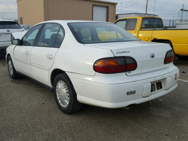 1G1ND52J32M688304 - 2002 CHEVROLET MALIBU WHITE photo 3