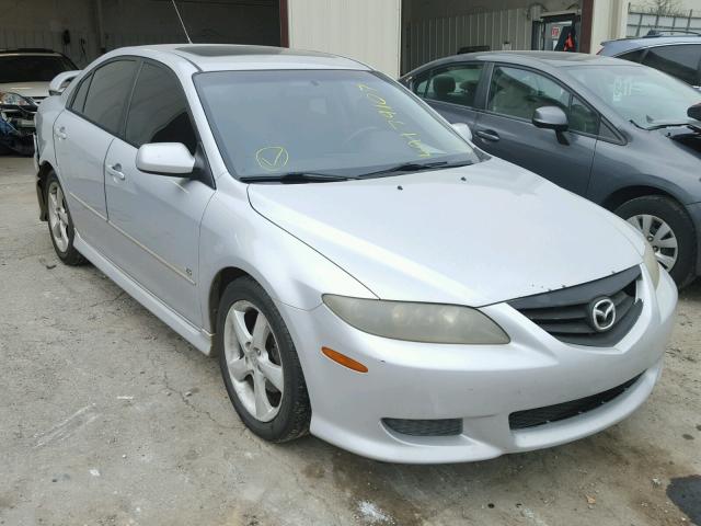 1YVHP84D645N78522 - 2004 MAZDA 6 S SILVER photo 1