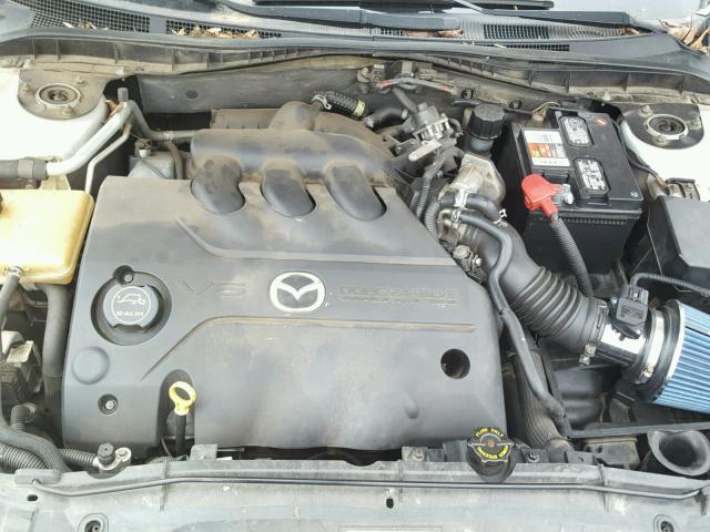 1YVHP84D645N78522 - 2004 MAZDA 6 S SILVER photo 7