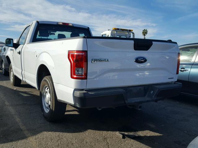 1FTMF1C88GKD23976 - 2016 FORD F150 WHITE photo 3