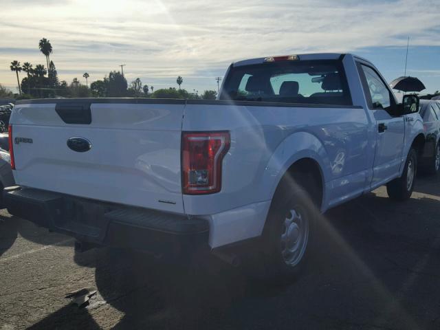 1FTMF1C88GKD23976 - 2016 FORD F150 WHITE photo 4