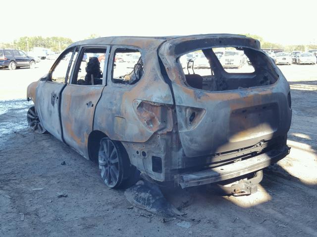 5N1AR2MN4EC724187 - 2014 NISSAN PATHFINDER BURN photo 3