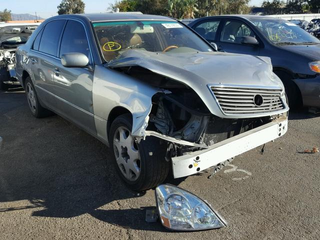 JTHBN30F020059390 - 2002 LEXUS LS 430 GRAY photo 1