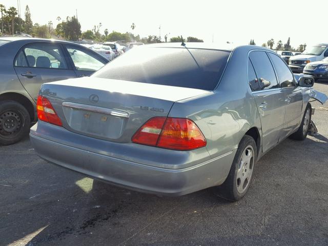 JTHBN30F020059390 - 2002 LEXUS LS 430 GRAY photo 4