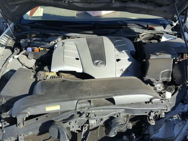 JTHBN30F020059390 - 2002 LEXUS LS 430 GRAY photo 7