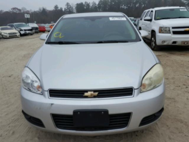 2G1WG5EK2B1267198 - 2011 CHEVROLET IMPALA LT SILVER photo 9