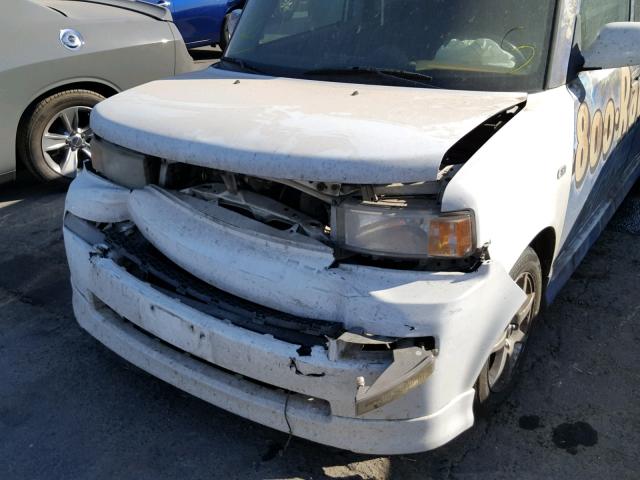 JTLKT334764106466 - 2006 TOYOTA SCION XB Ақ фото 9