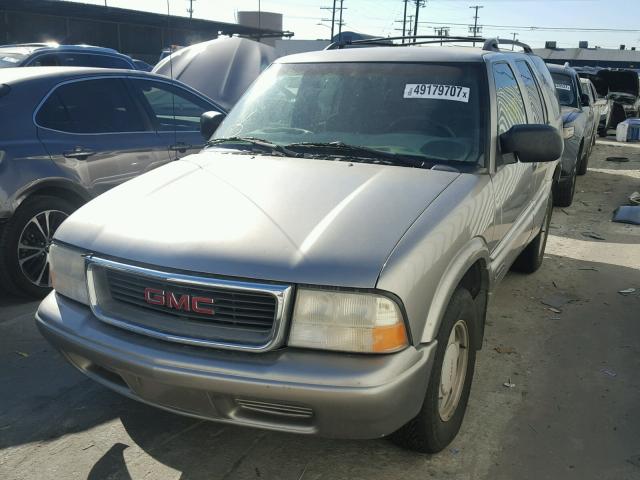 1GKCS13WXX2539855 - 1999 GMC JIMMY GRAY photo 2