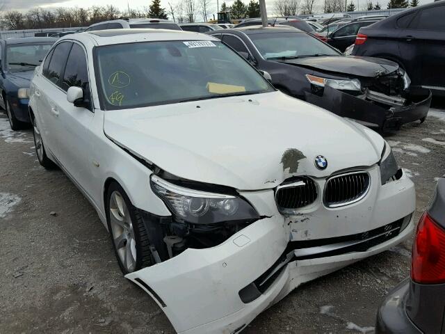 WBANU535X9C121562 - 2009 BMW 528 I WHITE photo 1