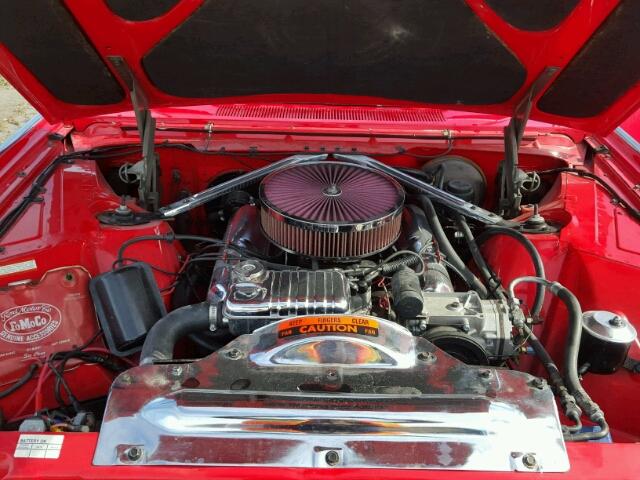 1Y73Z116486 - 1961 FORD T-BIRD RED photo 7