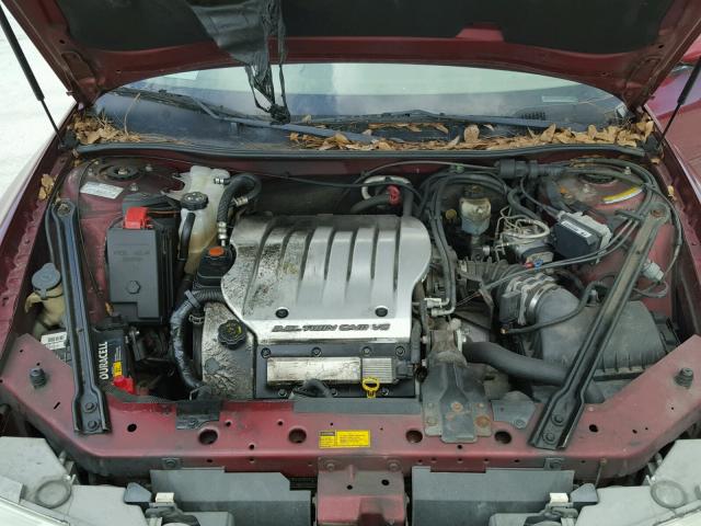 1G3WX52H6YF176937 - 2000 OLDSMOBILE INTRIGUE G BURGUNDY photo 7