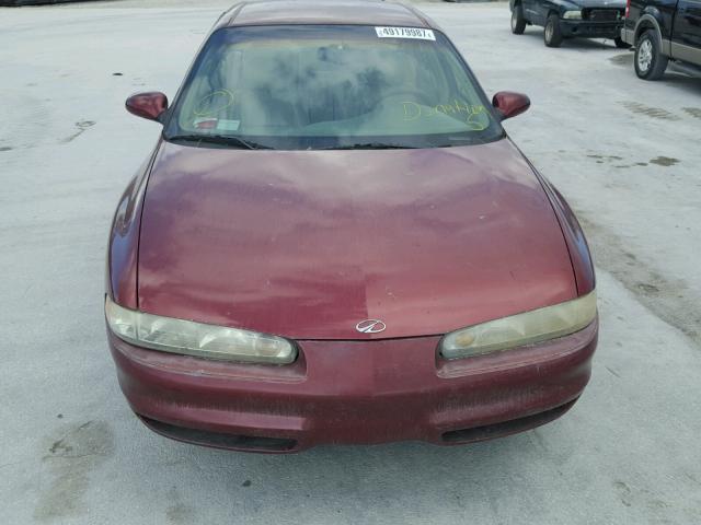 1G3WX52H6YF176937 - 2000 OLDSMOBILE INTRIGUE G BURGUNDY photo 9