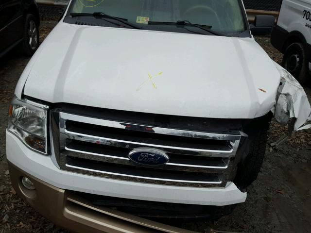 1FMJU1J54BEF55902 - 2011 FORD EXPEDITION WHITE photo 7