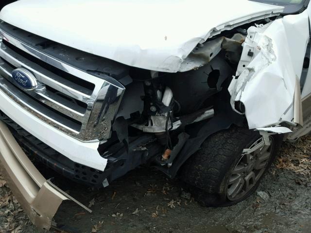 1FMJU1J54BEF55902 - 2011 FORD EXPEDITION WHITE photo 9