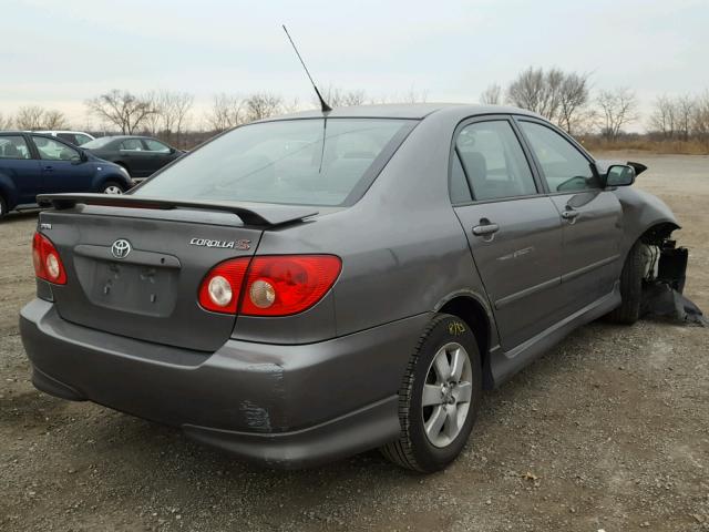 2T1BR32E46C649646 - 2006 TOYOTA COROLLA CE GRAY photo 4