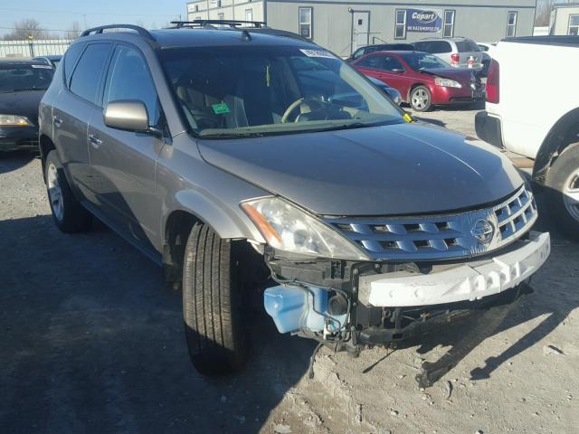 JN8AZ08W04W337066 - 2004 NISSAN MURANO SL TAN photo 1