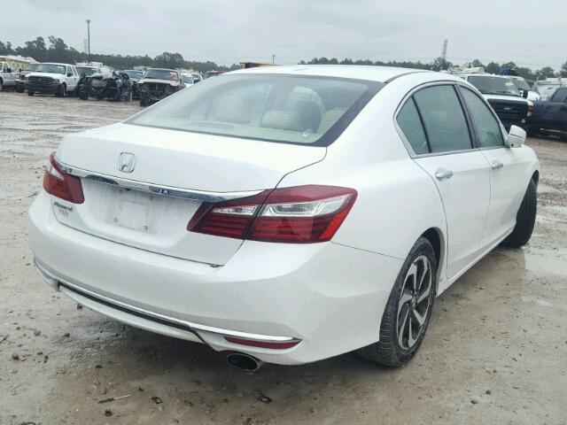 1HGCR2F82HA071851 - 2017 HONDA ACCORD EXL WHITE photo 4