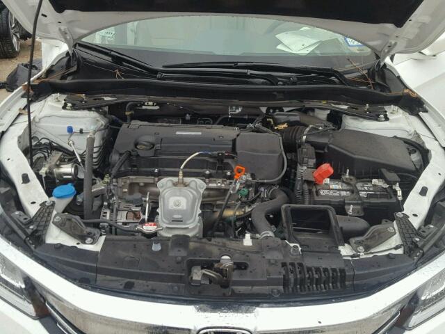 1HGCR2F82HA071851 - 2017 HONDA ACCORD EXL WHITE photo 7