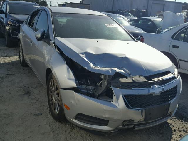 1G1PJ5SC6C7309573 - 2012 CHEVROLET CRUZE ECO SILVER photo 1