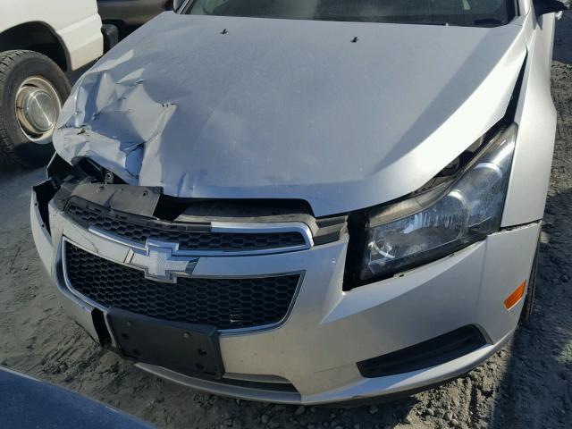 1G1PJ5SC6C7309573 - 2012 CHEVROLET CRUZE ECO SILVER photo 7