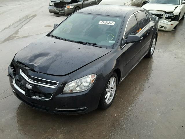 1G1ZH57B89F190962 - 2009 CHEVROLET MALIBU 1LT BLACK photo 2