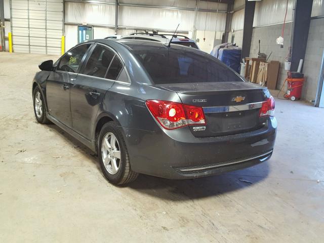 1G1PC5SBXD7147174 - 2013 CHEVROLET CRUZE LT GRAY photo 3