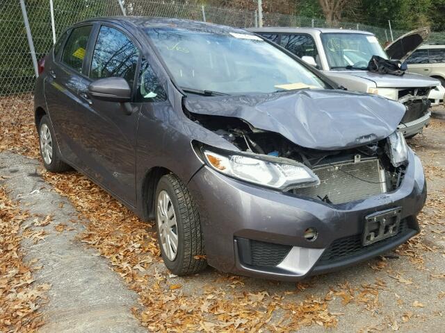 3HGGK5H54FM732578 - 2015 HONDA FIT LX Gri fotoğraf 1