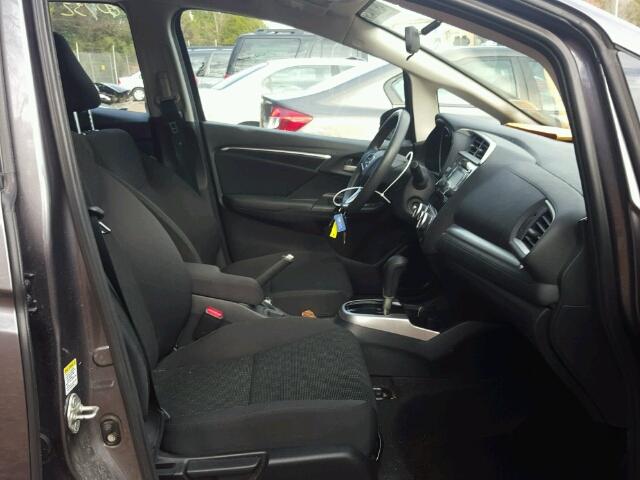 3HGGK5H54FM732578 - 2015 HONDA FIT LX Gri fotoğraf 5